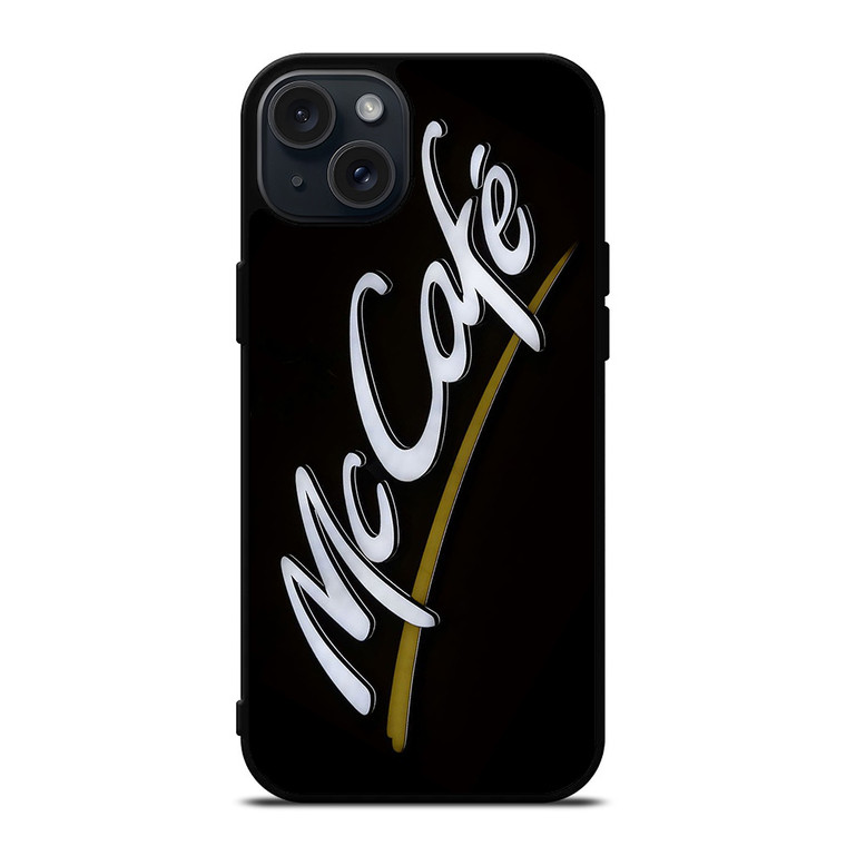 MCDONALD MCCAFE LOGO  iPhone 15 Plus Case Cover
