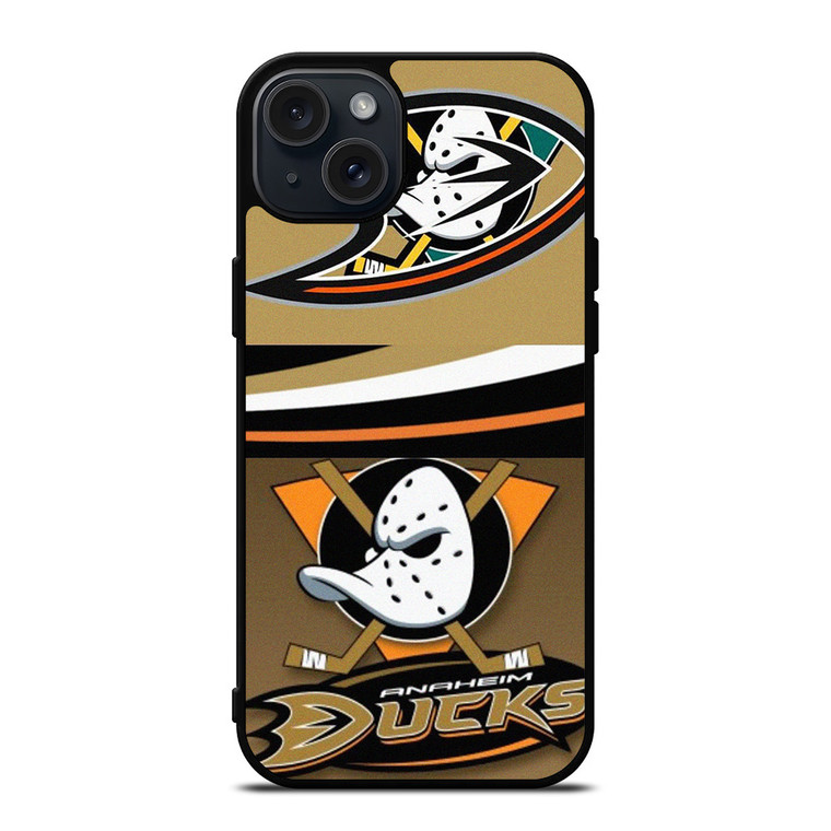 MIGHTY DUCKS HOCKEY LOGO  iPhone 15 Plus Case Cover MIGHTY DUCKS HOCKEY LOGO  iPhone 15 Plus Case Cover
