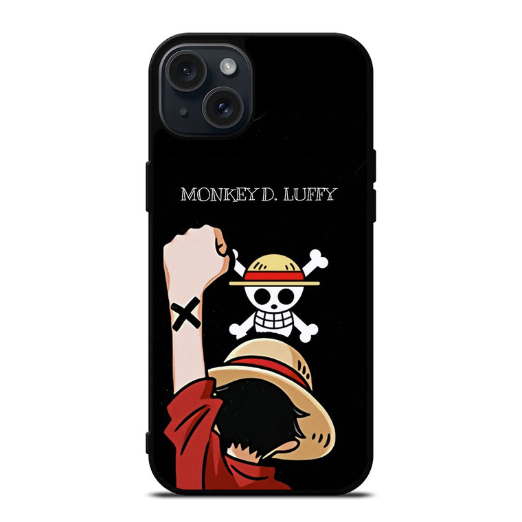 MONKEY D LUFFY ANIME LOGO  iPhone 15 Plus Case Cover MONKEY D LUFFY ANIME LOGO  iPhone 15 Plus Case Cover