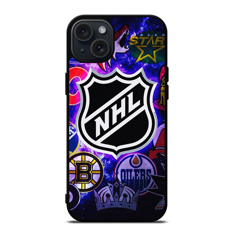 NHL ICE HOCKEY TEAM LOGO COLLECTION  iPhone 15 Plus Case Cover