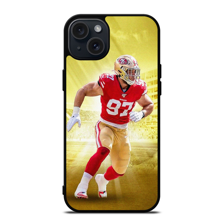 NICK BOSA SAN FRANCISCO 49ERS LEGEND  iPhone 15 Plus Case Cover NICK BOSA SAN FRANCISCO 49ERS LEGEND  iPhone 15 Plus Case Cover