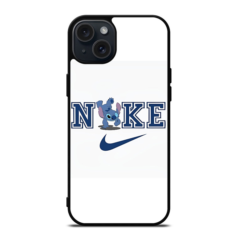 NIKE DISNEY STITCH CARTOON  iPhone 15 Plus Case Cover NIKE DISNEY STITCH CARTOON  iPhone 15 Plus Case Cover