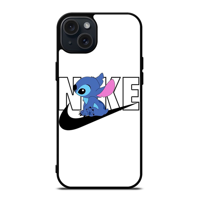 NIKE DISNEY STITCH LOGO  iPhone 15 Plus Case Cover NIKE DISNEY STITCH LOGO  iPhone 15 Plus Case Cover