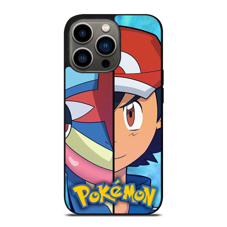 ASH AND GRENINJA POKEMON 2 iPhone 13 Pro Case Cover