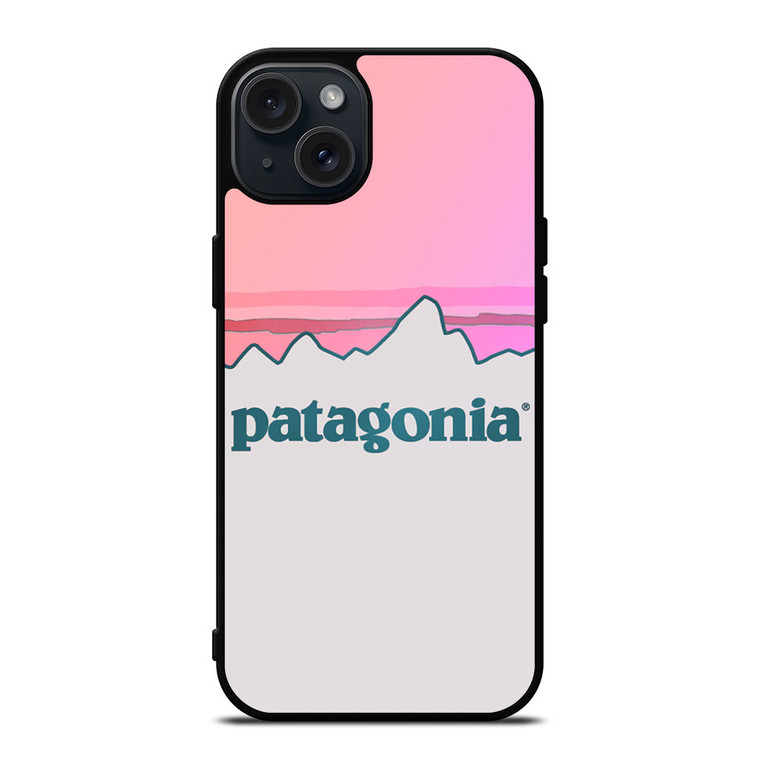 PATAGONIA LOGO PINK  iPhone 15 Plus Case Cover