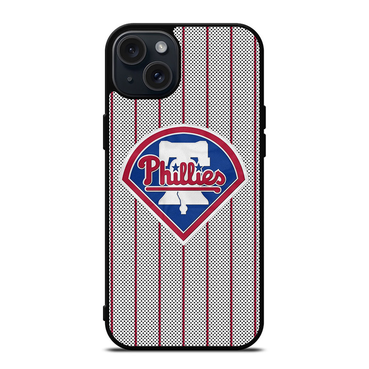 PHILADELPHIA PHILLIES CARBON LOGO  iPhone 15 Plus Case Cover