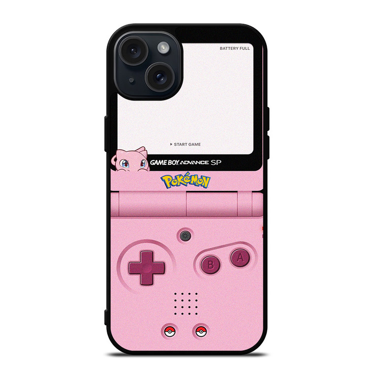 POKEMON MEW GAME BOY ADVANCE SP  iPhone 15 Plus Case Cover