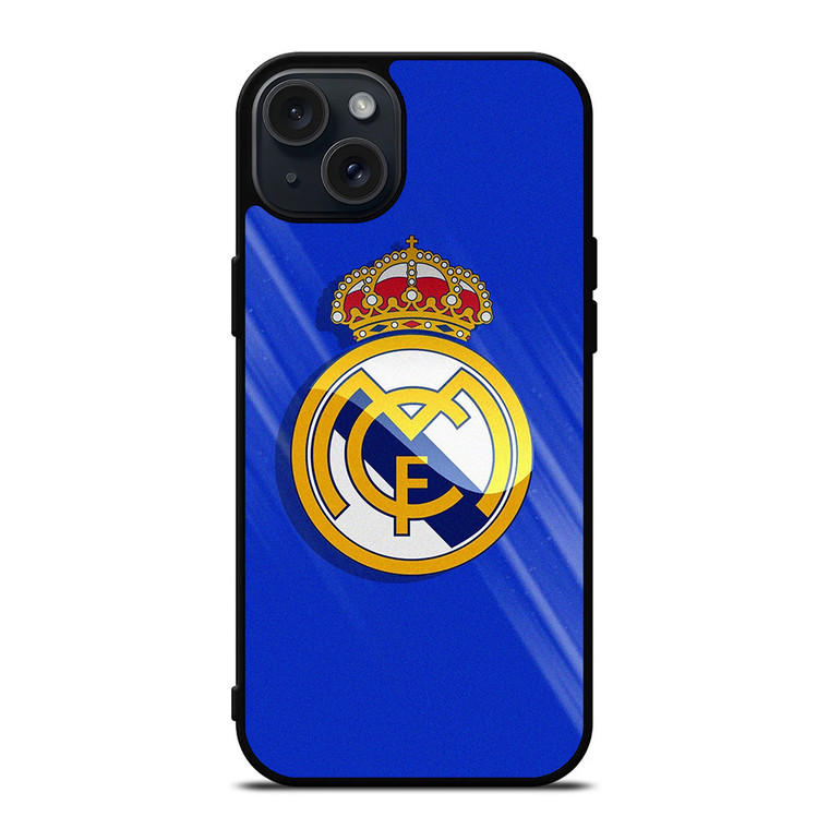 REAL MADRID CF FOOTBALL EMBLEM  iPhone 15 Plus Case Cover