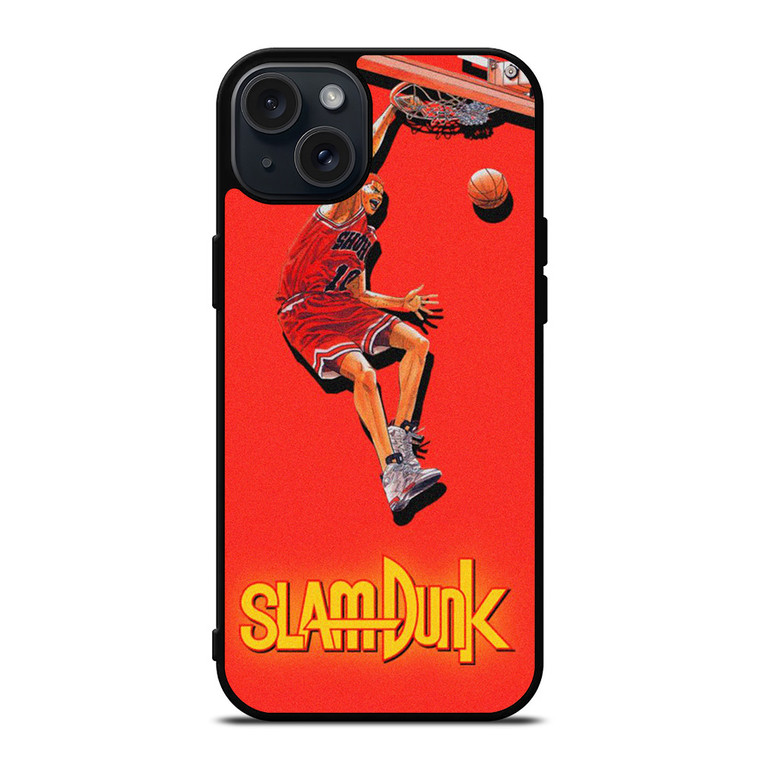 SLAM DUNK ANIME HANAMIHCI SAKURAGI  iPhone 15 Plus Case Cover