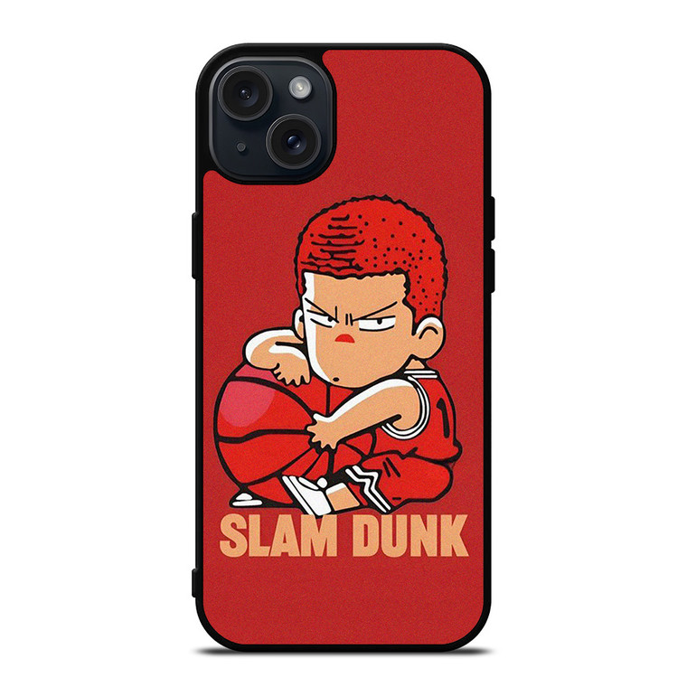SLAM DUNK HANAMICHI SAKURAGI CARTOON  iPhone 15 Plus Case Cover