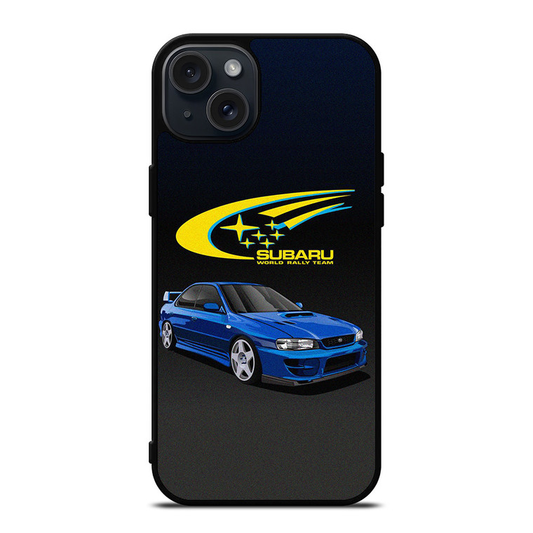 SUBARU WORLD RALLY LOGO  iPhone 15 Plus Case Cover