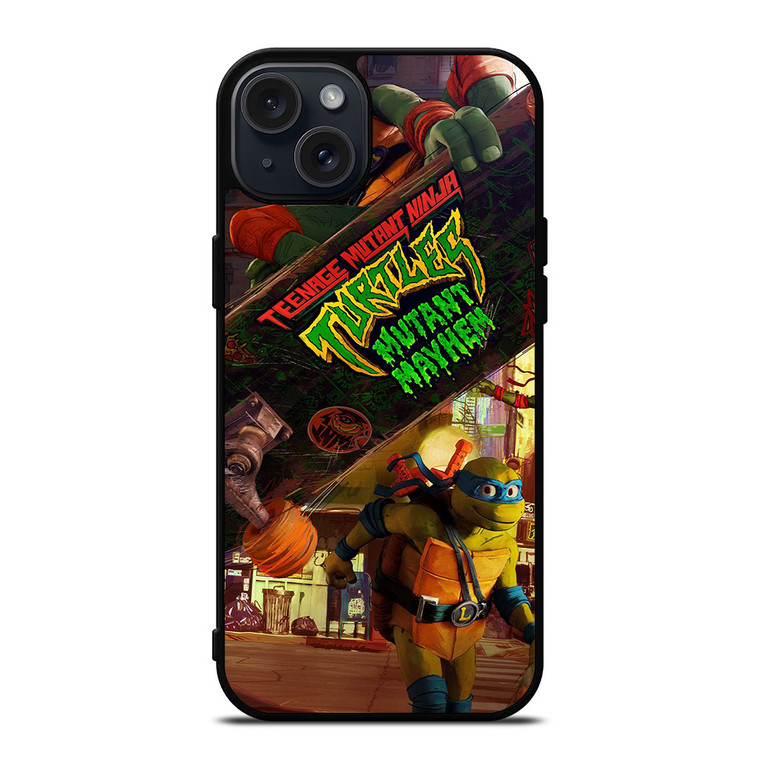 TEENAGE MUTANT NINJA TURTLES MAYHEM POSTER  iPhone 15 Plus Case Cover