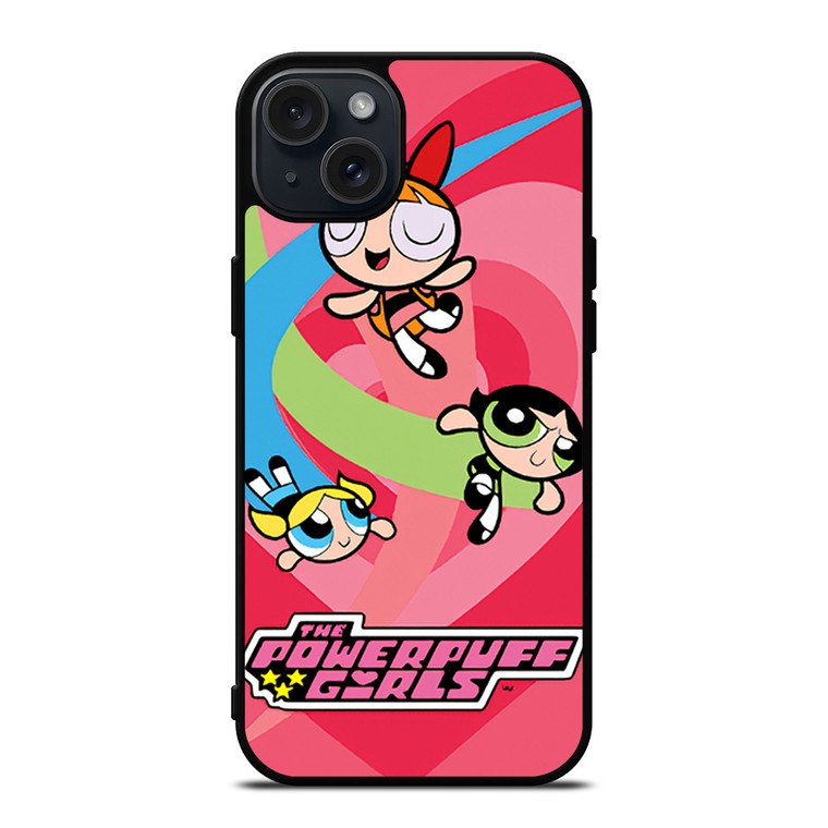 THE POWERPUFF GIRLS CARTOON  iPhone 15 Plus Case Cover