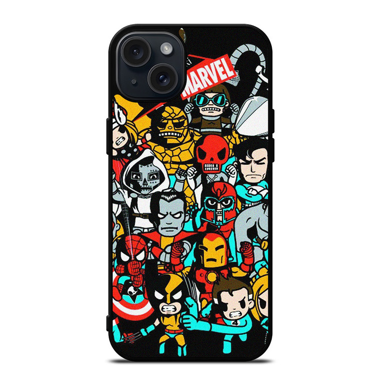 TOKIDOKI MARVEL CARTOON  iPhone 15 Plus Case Cover