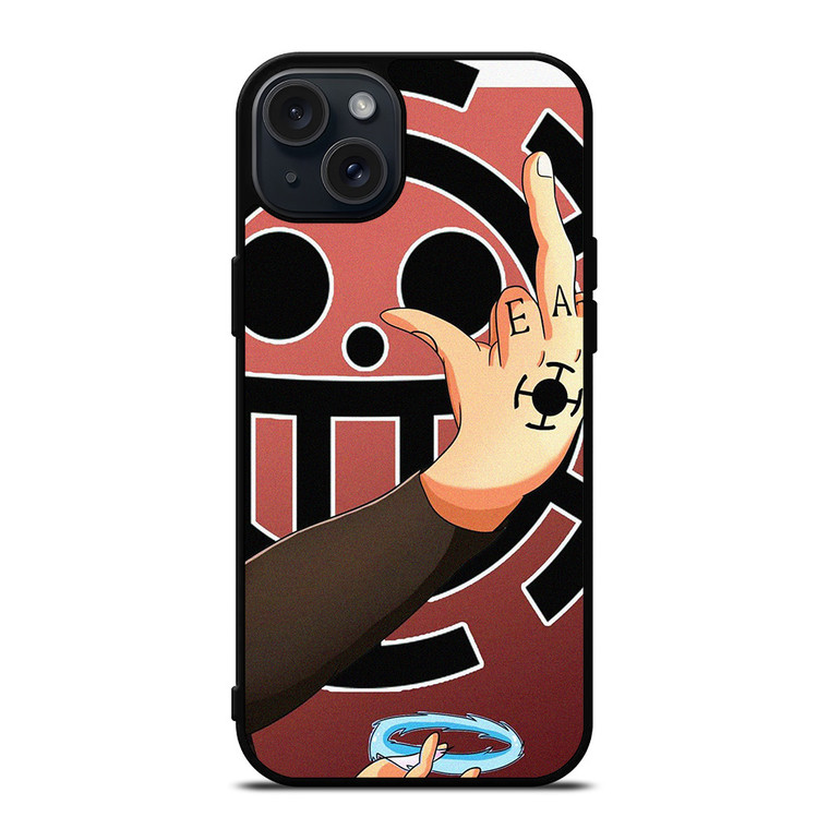 TRAFALGAR LAW ONE PIECE SYMBOL  iPhone 15 Plus Case Cover