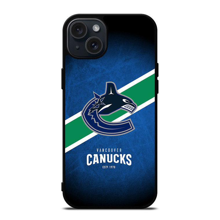 VANCOUVER CANUCKS HOCKEY TEAM LOGO  iPhone 15 Plus Case Cover VANCOUVER CANUCKS HOCKEY TEAM LOGO  iPhone 15 Plus Case Cover