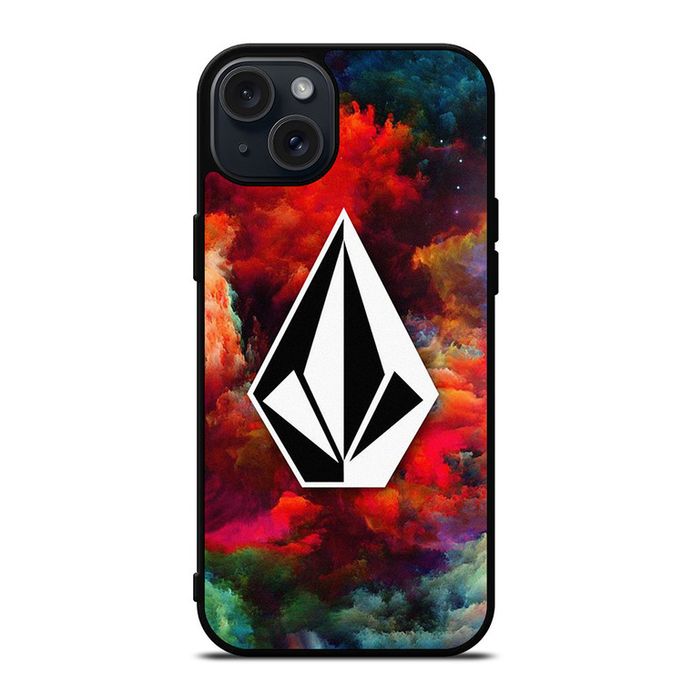 VOLCOM COLOR SPLASH LOGO  iPhone 15 Plus Case Cover