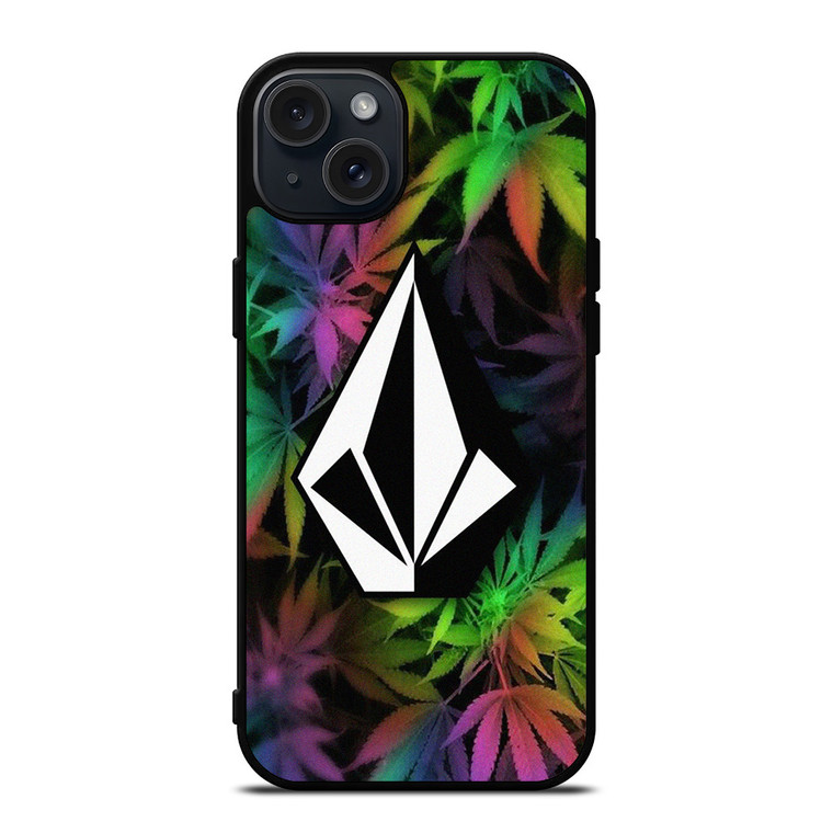 VOLCOM MARIJUANA LEAF  iPhone 15 Plus Case Cover