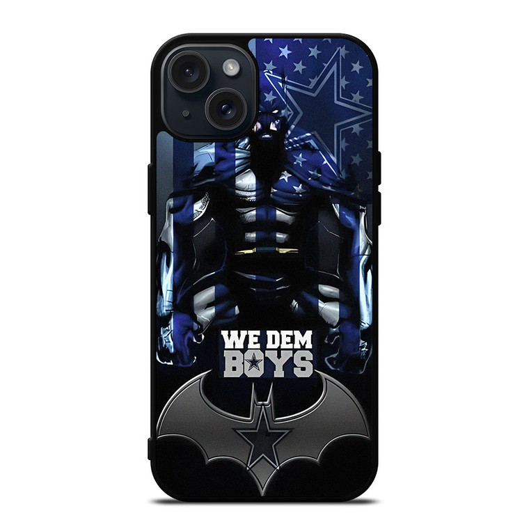 WE DEM BOYS DALLAS COWBOYS BATMAN  iPhone 15 Plus Case Cover