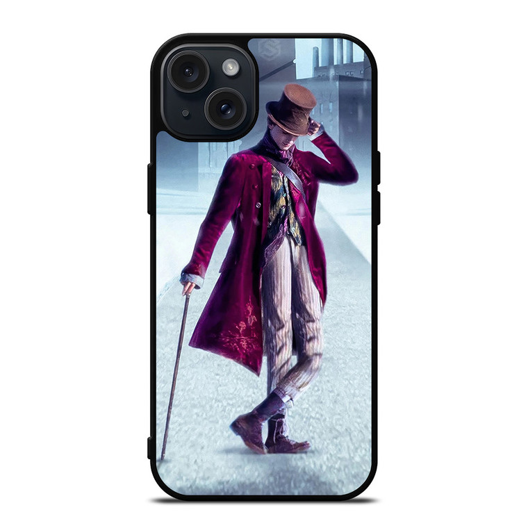 WILLY WONKA TIMOTHEE CHALAMET MOVIES  iPhone 15 Plus Case Cover