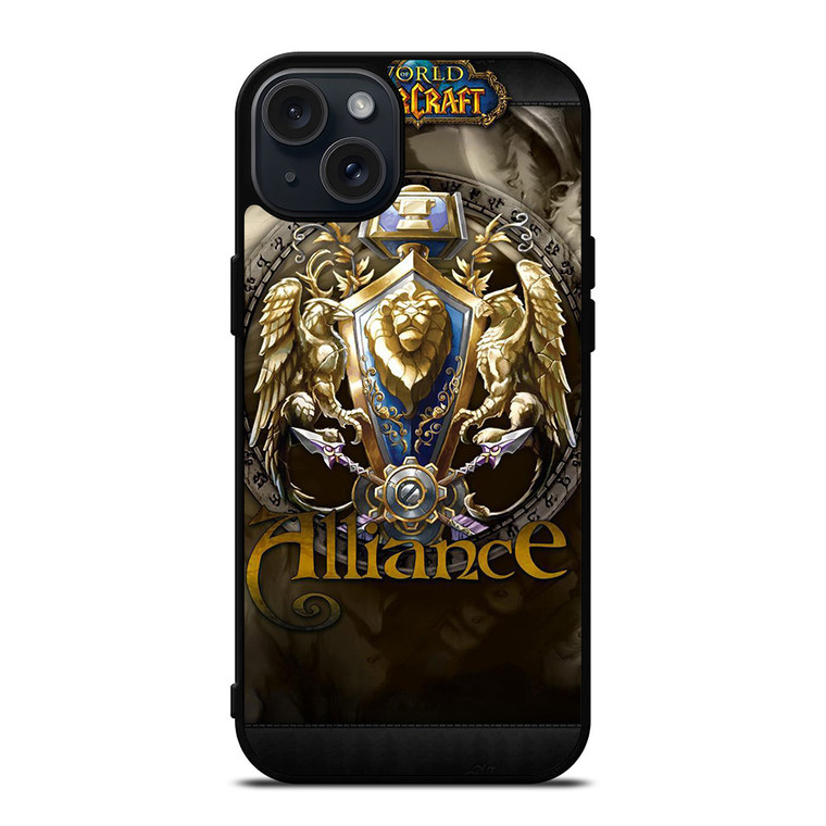 WORLD OF WARCRAFT GAMES EMBLEM  iPhone 15 Plus Case Cover