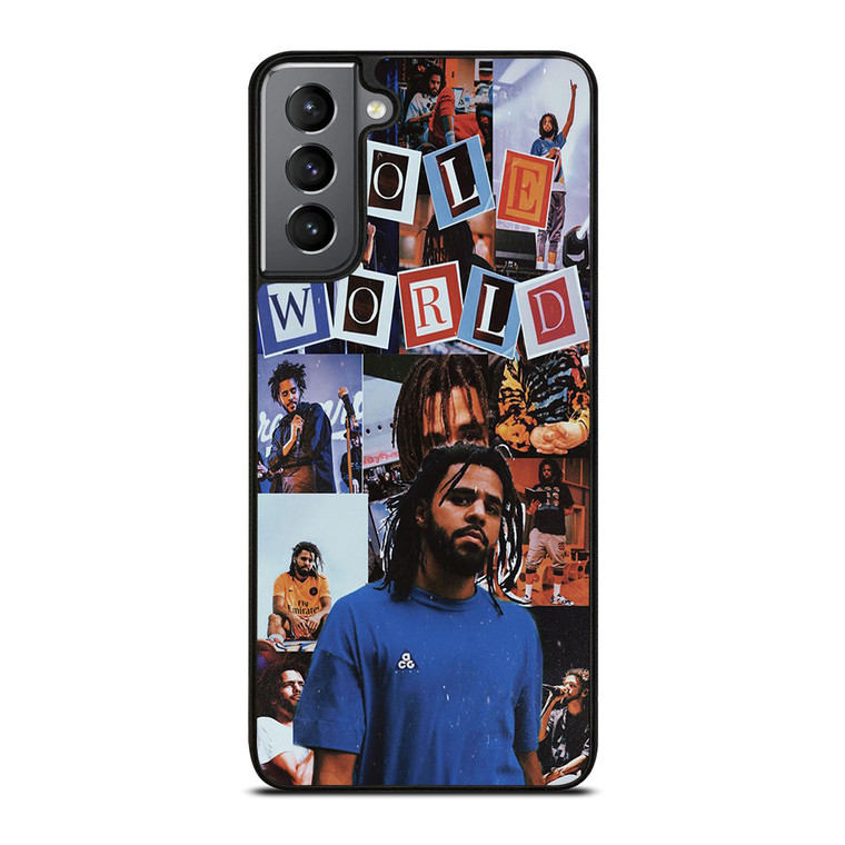 J COLE WORLD COLLAGE  Samsung Galaxy S21 Plus Case Cover