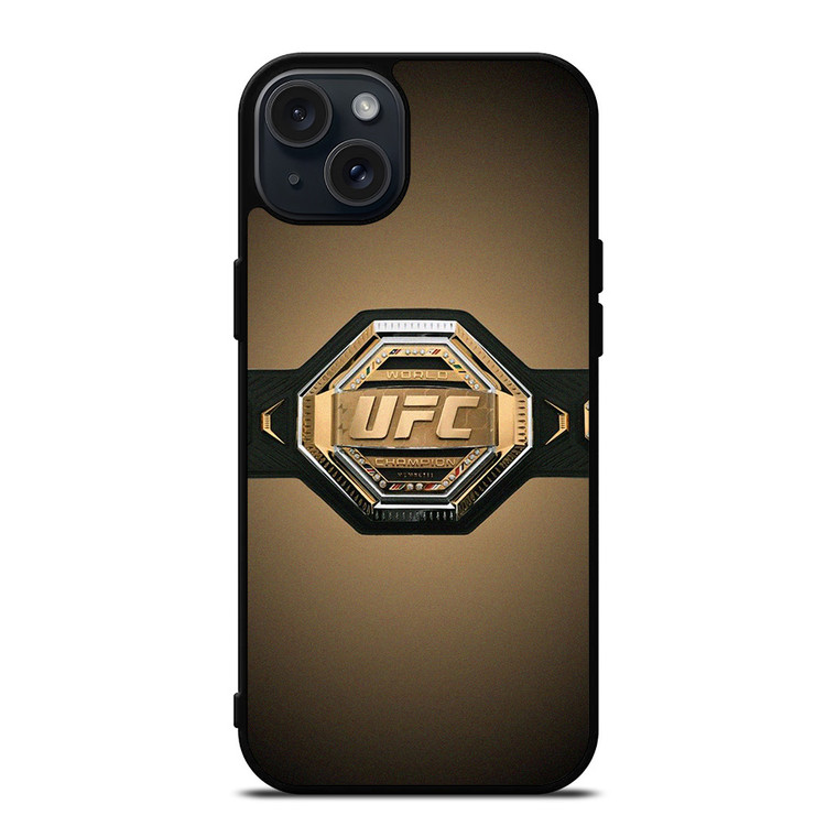 WORLD UFC CHAMPIONS WRESTLING BELT  iPhone 15 Plus Case Cover