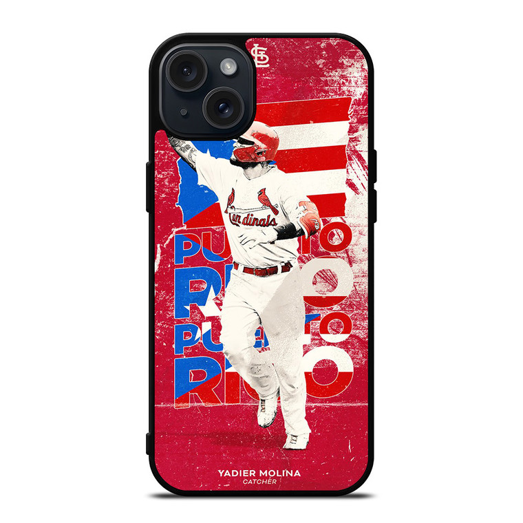 YADIER MOLINA SAINT LOUIS CARDINALS MLB  iPhone 15 Plus Case Cover