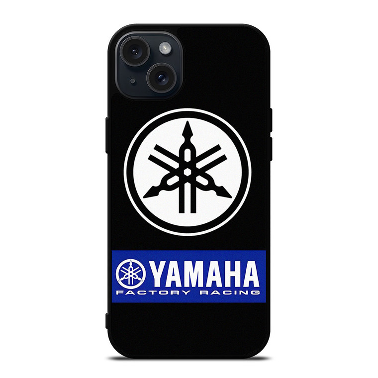 YAMAHA FACTORY RACING MOTOR  iPhone 15 Plus Case Cover