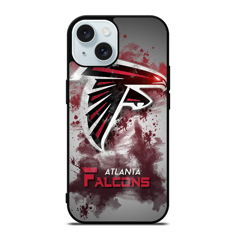 ATLANTA FALCONS FOOTBALL TEAM LOGO iPhone 15 Case Cover