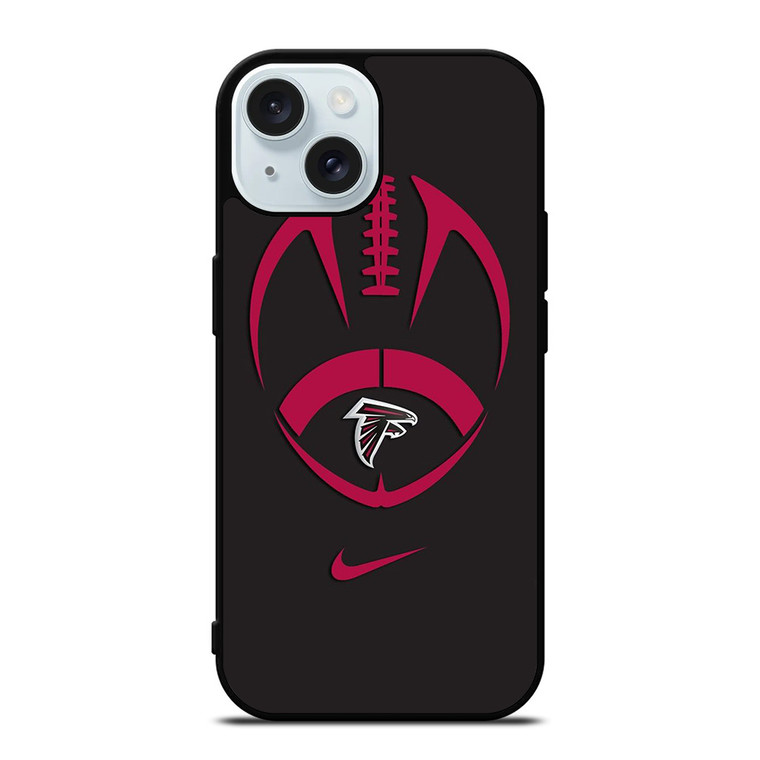 ATLANTA FALCONS NIKE LOGO iPhone 15 Case Cover