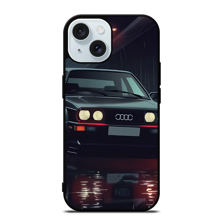 AUDI QUATTRO SPORT CAR iPhone 15 Case Cover
