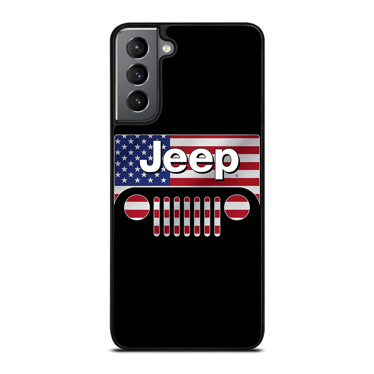 JEEP WRANGLER AMERICA  Samsung Galaxy S21 Plus Case Cover