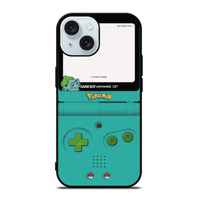 BULASAUR POKEMON GAME BOY ADVANCE SP iPhone 15 Case Cover