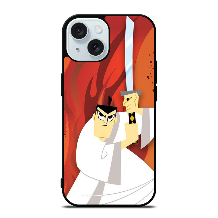 CARTOON SAMURAI JACK iPhone 15 Case Cover