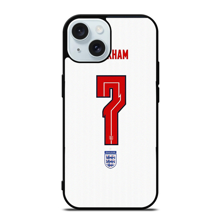 DAVID BECKHAM ENGLISH NATIONAL TEAM iPhone 15 Case Cover
