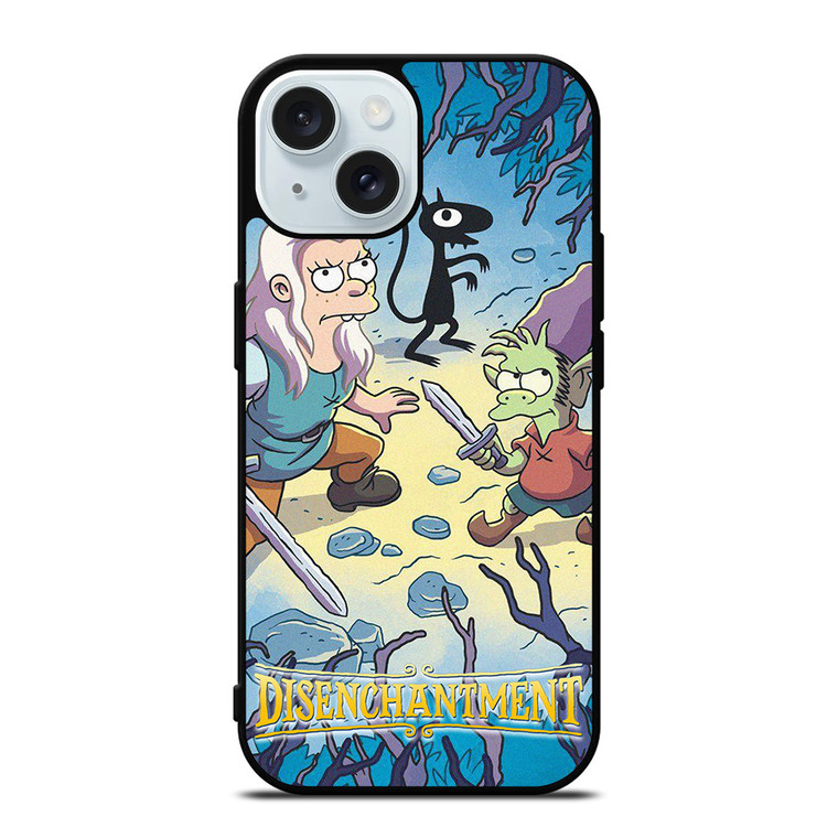 DISENCHANTMENT CARTOON COMEDY iPhone 15 Case Cover