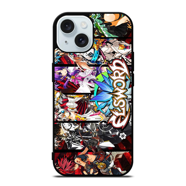 ELSWORD GAMES COLLAGE iPhone 15 Case Cover