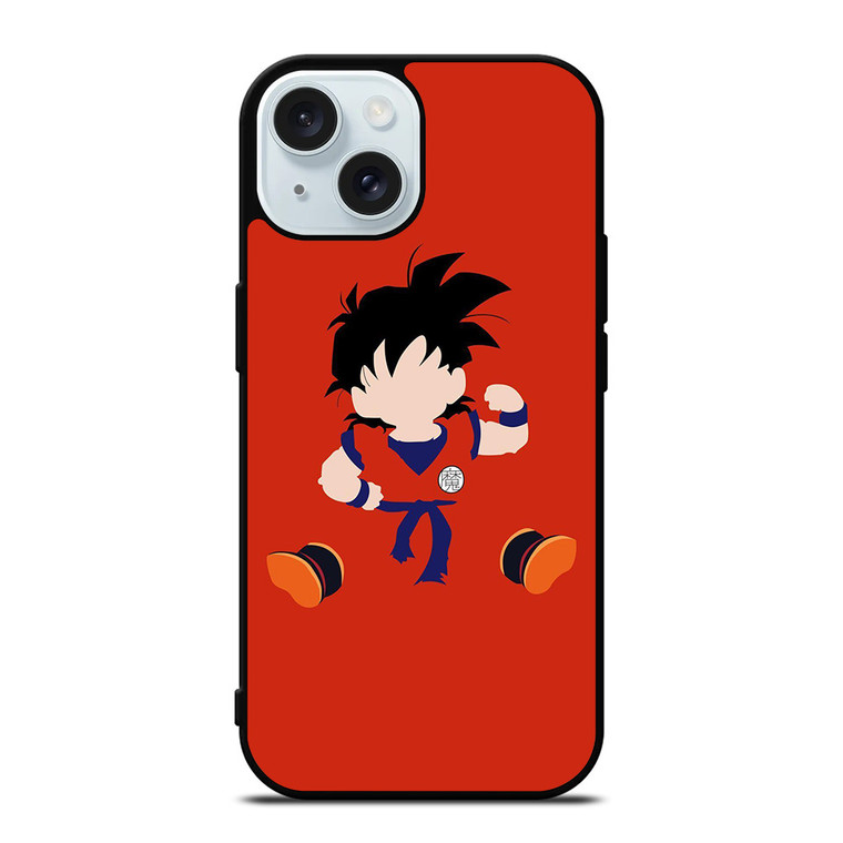 GOHAN DRAGON BALL MINIMALIST iPhone 15 Case Cover