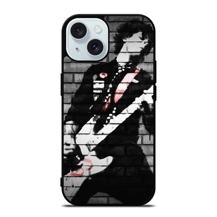 GREEN DAY BILLIE JOE AMSTRONG iPhone 15 Case Cover