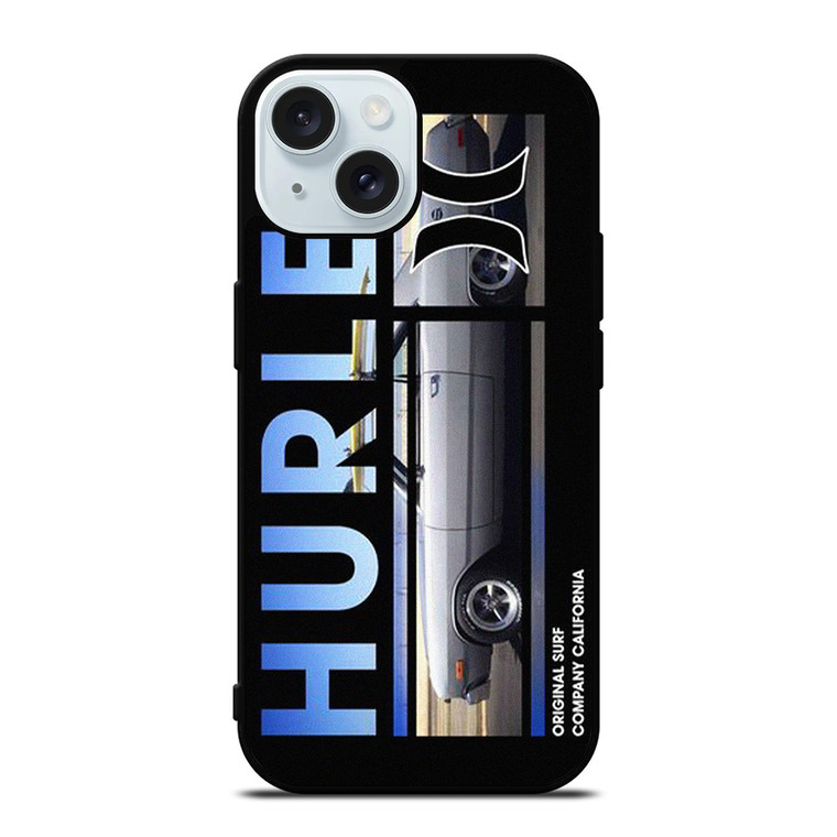 HURLEY SURF APPAREL LOGO iPhone 15 Case Cover