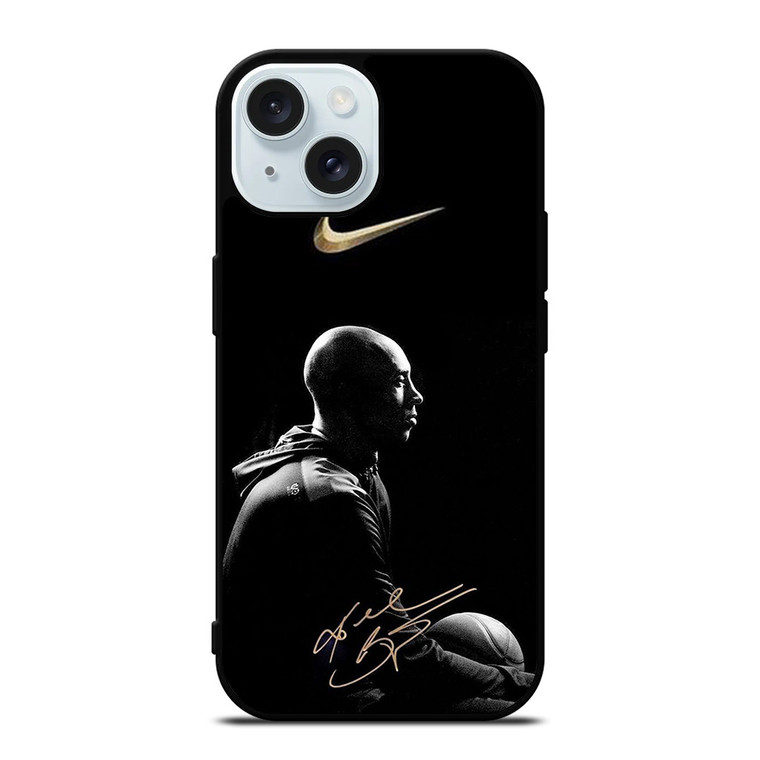 IN MEMORIAM KOBE BRYANT NIKE LOGO iPhone 15 Case Cover