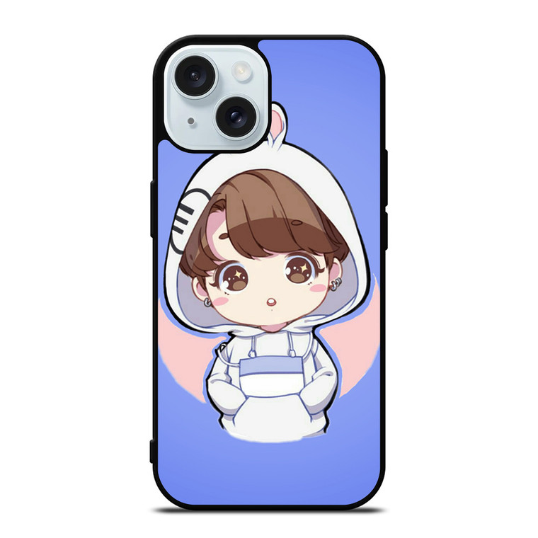 JUNGKOOK BTS KAWAI iPhone 15 Case Cover