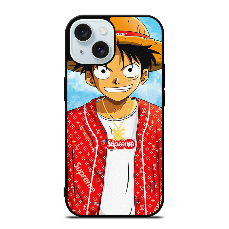 LUFFY D MONKEY WALLPAPER iPhone 15 Case Cover