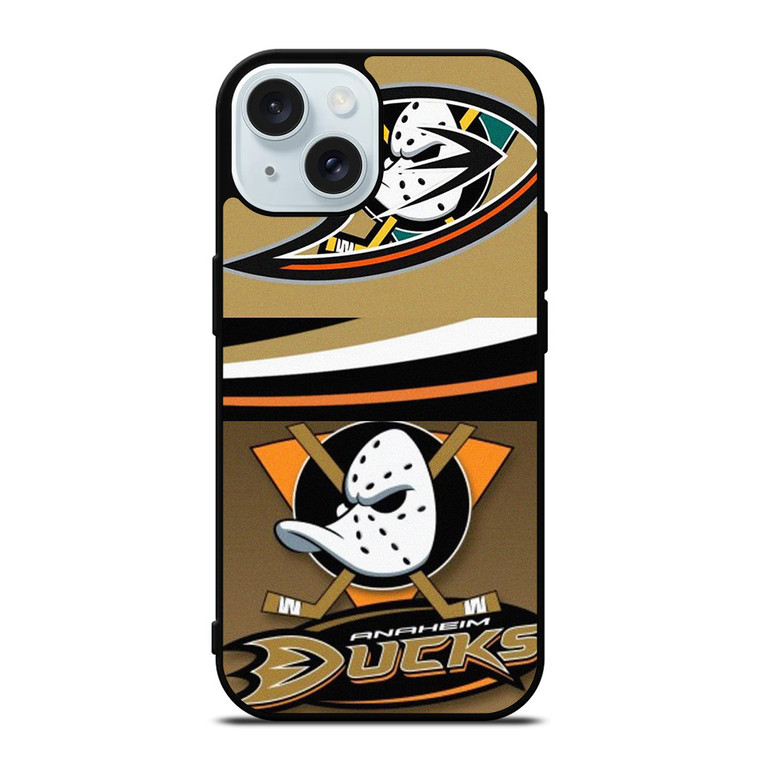 MIGHTY DUCKS HOCKEY LOGO iPhone 15 Case Cover MIGHTY DUCKS HOCKEY LOGO iPhone 15 Case Cover