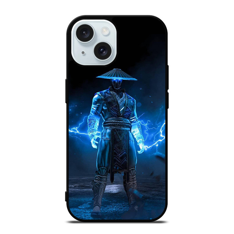 MORTAL KOMBAT RAIDEN GAMES iPhone 15 Case Cover