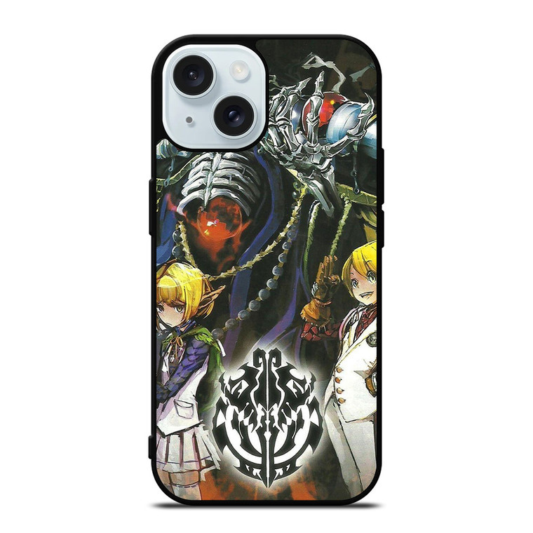 OVERLORD ANIME SYMBOL iPhone 15 Case Cover OVERLORD ANIME SYMBOL iPhone 15 Case Cover