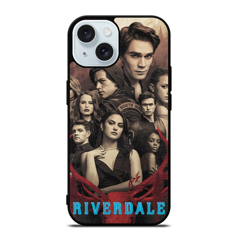 RIVERDALE ALL CAST LOGO iPhone 15 Case Cover