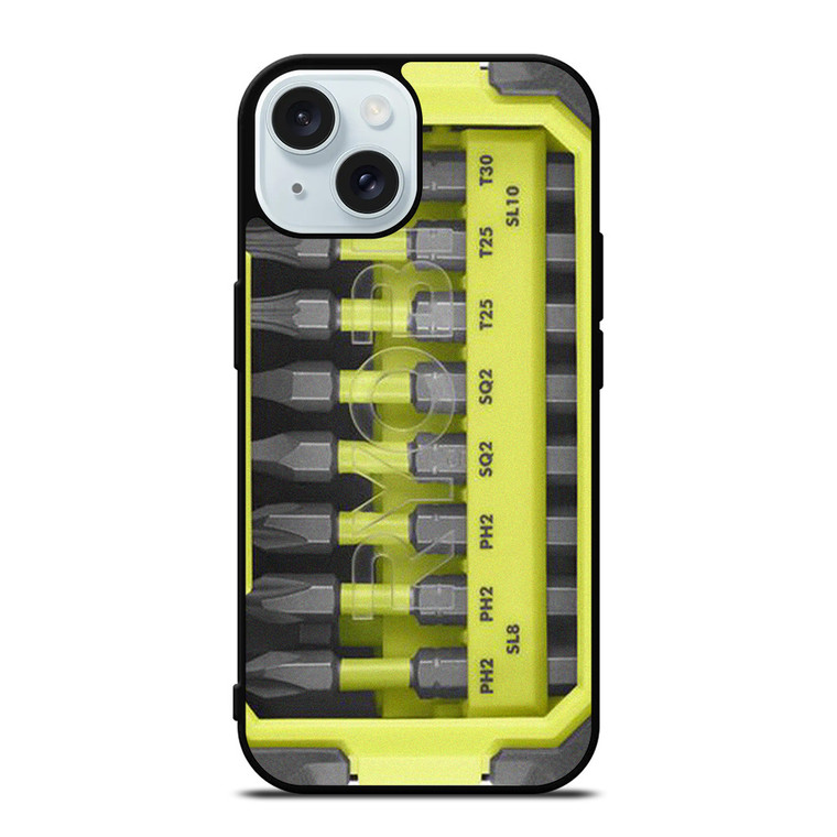 RYOBI POWER TOOLS iPhone 15 Case Cover