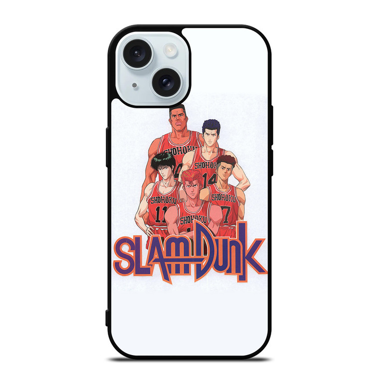 SLAM DUNK SHOHOKU HIGH BASKETBALL iPhone 15 Case Cover
